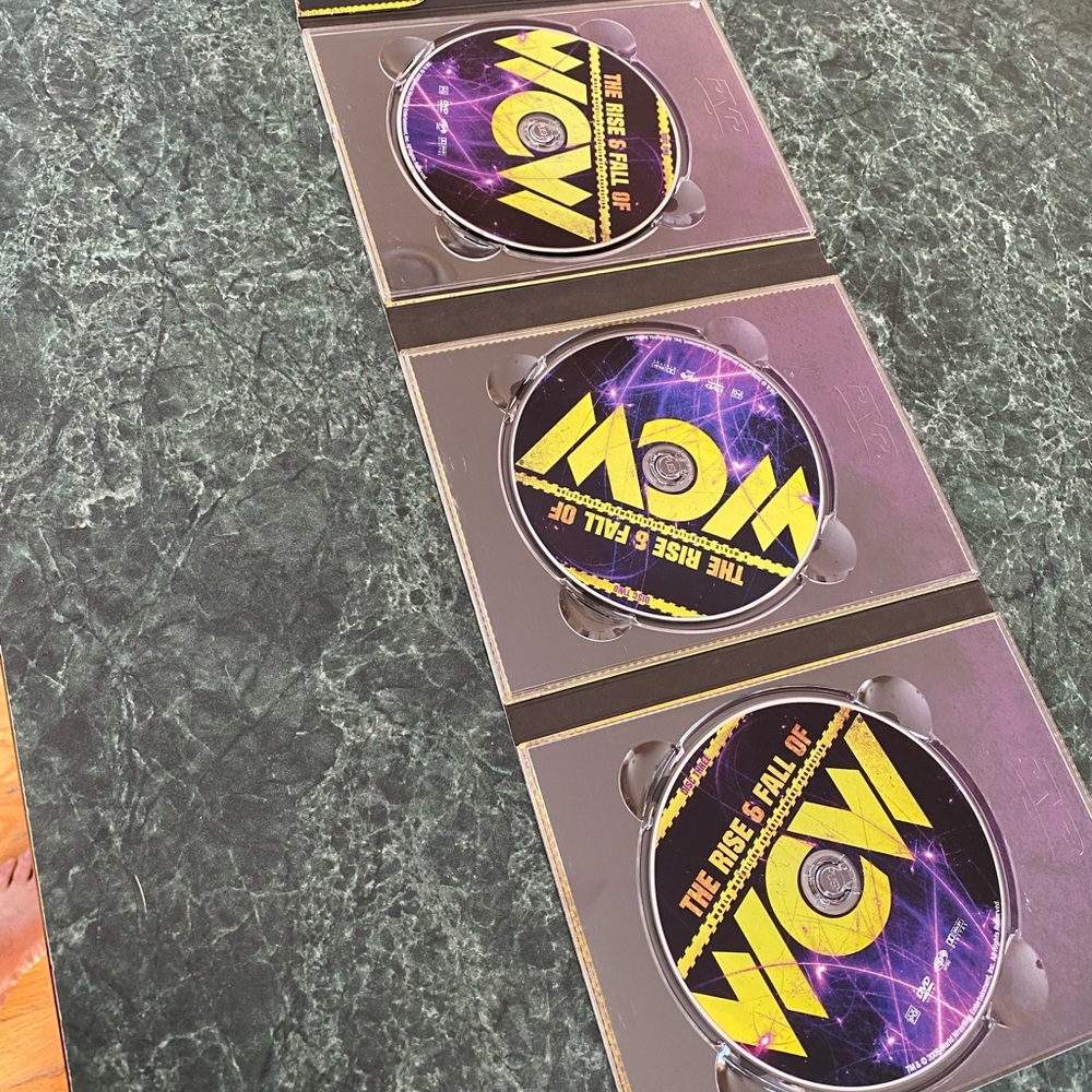 The Rise & Fall Of WCW 3-Disc Set - Picture 3 of 3